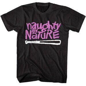 Naughty By Nature Logo T Shirt 90s Hip-Hop Rap Group Treach Vin Rock Dj 83